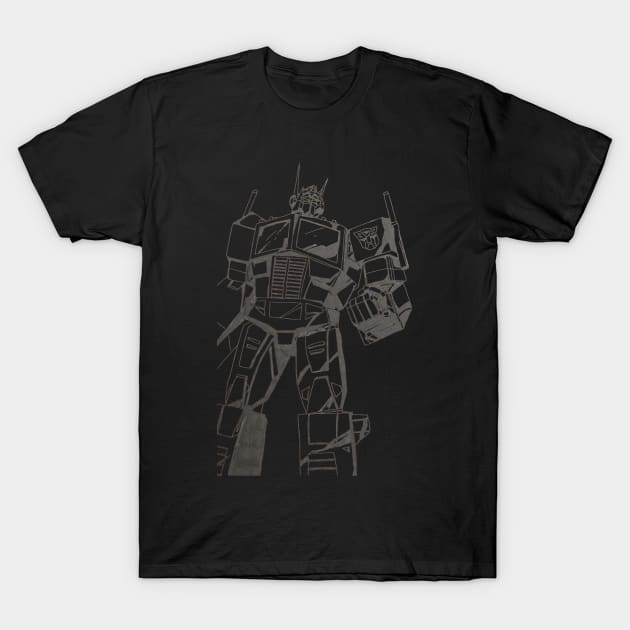 Optimus Primer T-Shirt by Soundtrack Alley